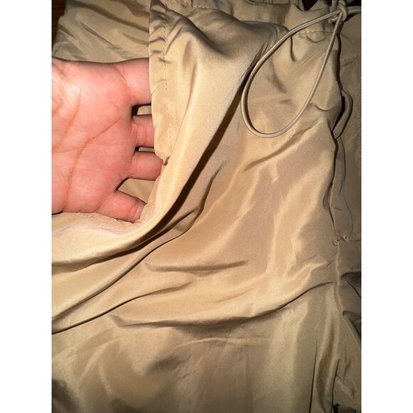 Jolie & Joy Small Beige Y2k Parachute Pants Athleisure Skater Casual Cropped - Picture 9 of 9
